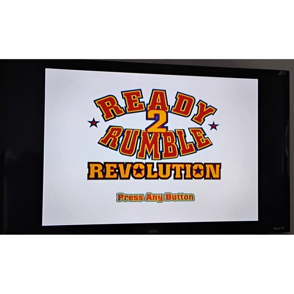 2009 NINTENDO WII ATARI READY 2 RUMBLE REVOLUTION TESTED WORKING NO MANUAL - Picture 6 of 6